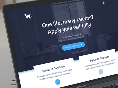 WorkHalf Website brand design illustration website workhalf