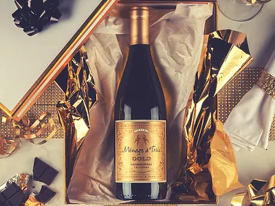 Ménage à Trois Wines - Instagram Gold Takeover - Part. 2 dancers gold gold takeover instagram menage a trois social social design social media social post wine