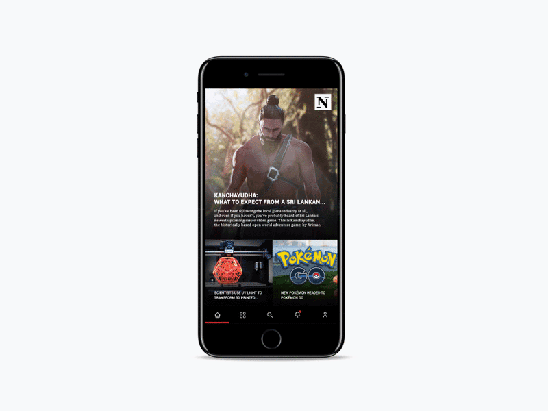 News app - Concept app concept mobile news ui ux