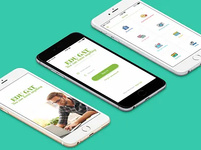 Education App app education iphone mobile ui psd ux