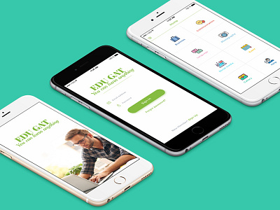 Education App app education iphone mobile ui psd ux