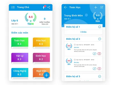 Grade Report App education grade report