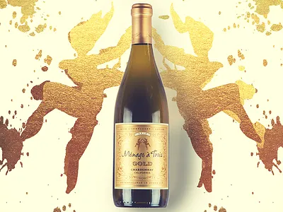 Ménage à Trois Wines - Instagram Gold Takeover - Part. 1 dancers gold gold takeover instagram menage a trois social social design social media social post wine