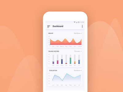 Mobile Analytics design admin panel anaytics android apps bangladesh best shot chart dashboard financial illustration infography ios landing page logo mobile mobile app typography ui ux web design