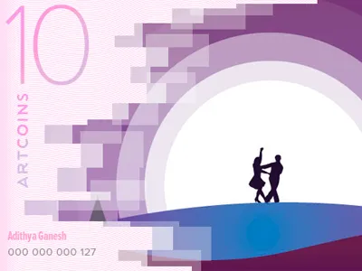 Adithya Ganesh art motion art direction artcoin currency design illustrations photo