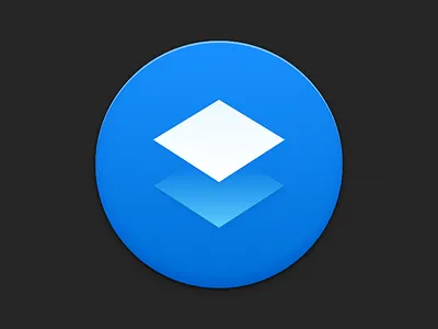 Blue Paper for macOS icon app dropbox icon macos paper replacement