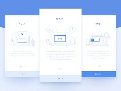 Daily UI #023 Onboarding 023 app dailyui icon icons illustration illustrations mobile onboarding ui ux