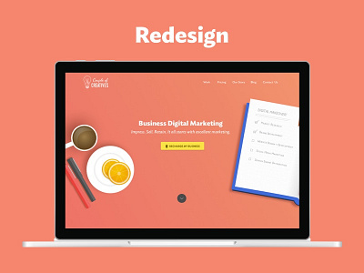 Couple of Creatives Redesign content marketing couple of creatives digital graphic design marketing pricing redesign strategy web web development