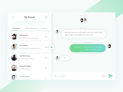 Conversation Widget chat conversation sketchapp design free sketch app ui webdesign widget