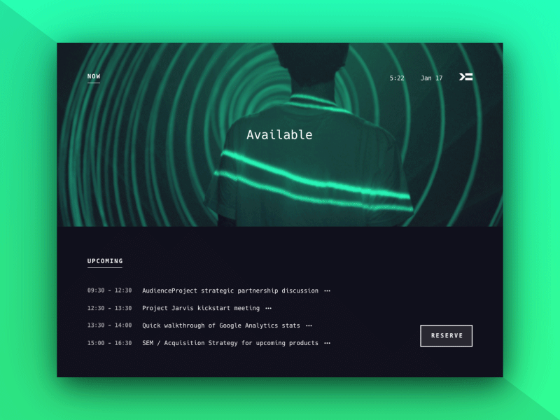 Custom video theme for Teem / Eventboard - Available audienceproject code eventboard hack line monospace neon retro technology teem vibrant video