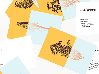 Gold Foil Business Cards Design x Restaurant Branding branding business cards gold foil hand drawn identity restaurant soul food strat up