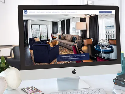 Washing DC Hotel Website Build design hotel responsive washington dc website website build