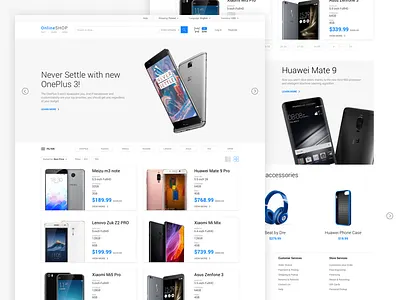 Onlineshop ecommerce basket cart ecommerce mobile onlineshop phone shop web web design website