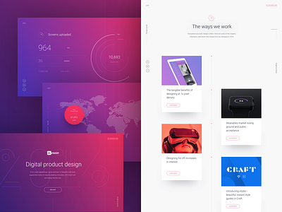 InVision’s 2016 Year in Review 2016 animation cards end of year gradients invision prototyping responsive review timeline ui ux