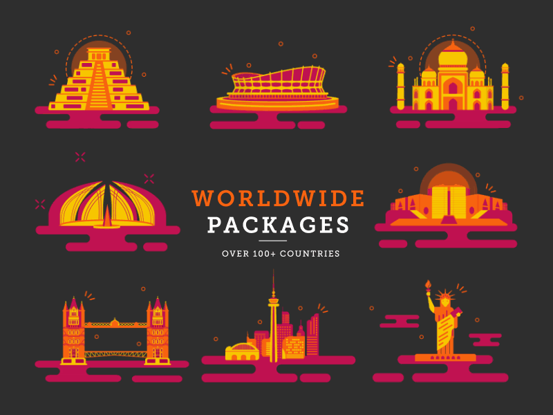 Justyap Around The World building city justyap landmark landscape london skype vector