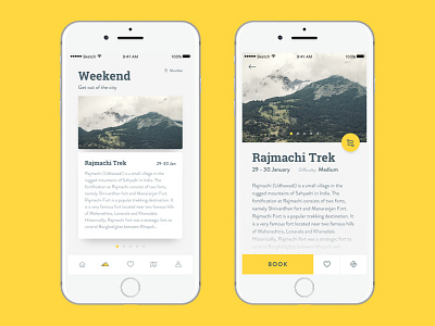 Trip Details design details fab ios material trip ui