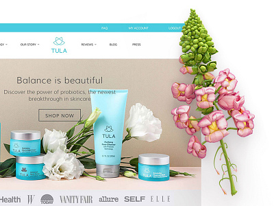Portfolio Additional items design flower portfolio ui
