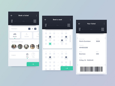 Trip guide app (.sketch) android app application cards free freebie ios minimal sketch train transport travel