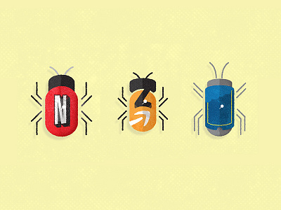 Video Classifications amazon blockbuster bugs classifications extinct illustration insects netflix video