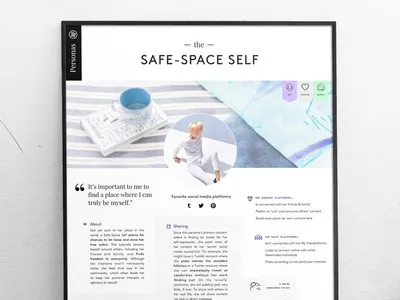 Personas Posters personas posters print design research ux design