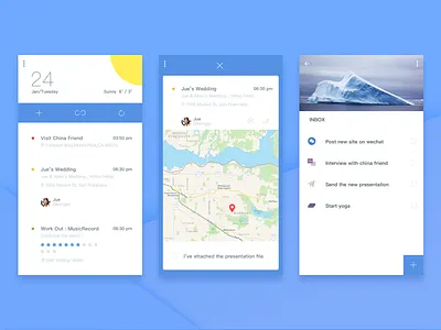 Daily Exercise — Try new styles 31 ios map message ui