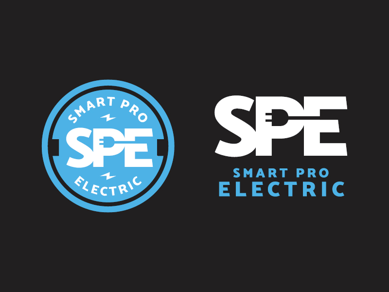 Logo and color ideas for Smart Pro Electric bolt electric electrical lightning plug pro smart