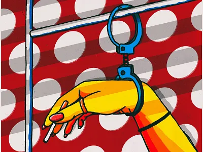 Violence P4 handdrawn pain violence