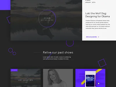 Elevate TV _v02 collaborate dark livestream purple ui video