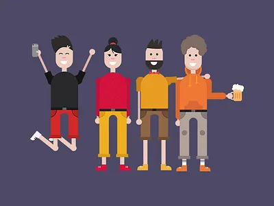 Character design for creative agency character characterdesign creative illustration simple