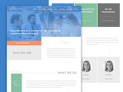 Homepage design homepage landing page ui ux