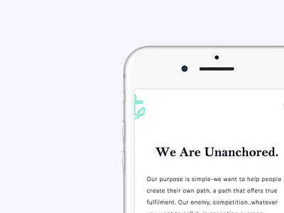 We Are Unanchored anchor course creatives development ui