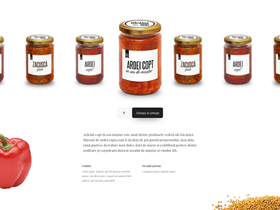 Grocery product page clean product page products