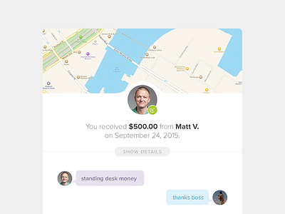 Money Messages circle message messaging money web