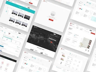 Rentomojo Web Redesign address cards cart checkout city selection dashboard empty cart landing page product page rentomojo website