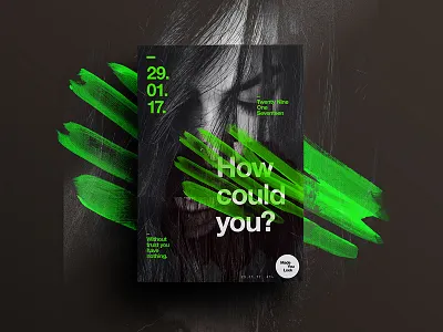 👁Made You Look👁 | 14 | How could you? 2017 color creative design dribbble freelance helvetica poster posters type