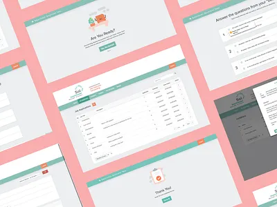 Emotional Quotient Test Expert System : Desktop Version android apps dashboard emotional expert system iconic illustration ios mobile quotient test web app