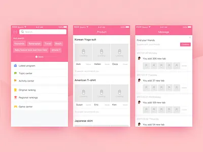 Daily Exercise — Try new styles 41 ios list loading search ui