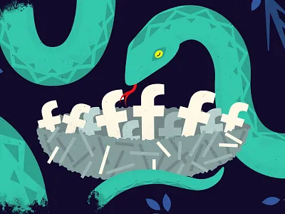 Facebook Sssssecurity eggs facebook nest night scales snake