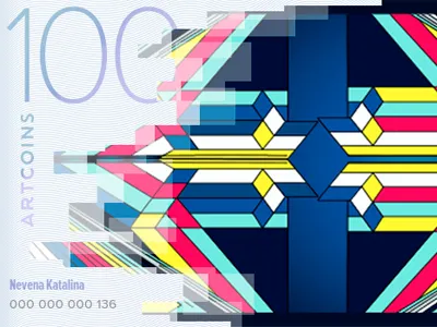 Nevena Katalina art motion art direction artcoin currency design illustrations photo