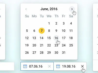 Web Calendar calendar design interface saas ui ux web website