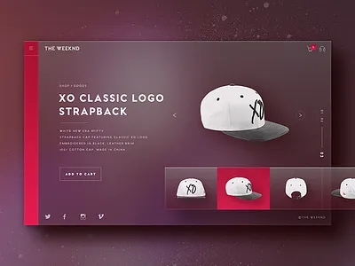 THE WEEKND-03 app blue design flat icon music product theweeknd ue ui user experience