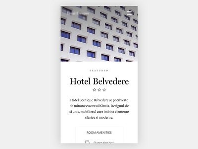 Hotel presentation screen hotel mobile room