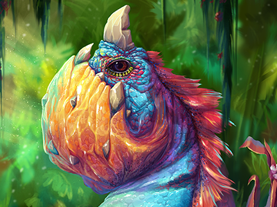 Dragons beast concept dragon game