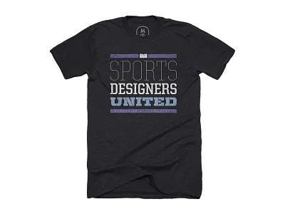 "Sports Designers United" typeface shirt athletics cotton bureau fonts hoodies house industries sports sports branding sports design t shirts typography united