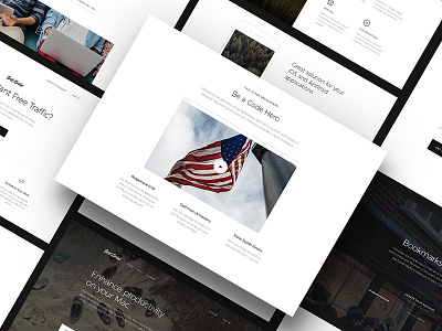 Another Landing UI Kit in Progress constructor interface kit landing landing page light photoshop ui ui kit ux white