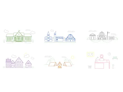 Icon work - SimpleSignups art icons line