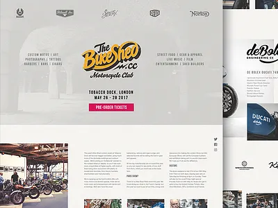 Daily UI Challenge #003 - Landing Page 003 aep bike daily ui landing page motorcycle ui ux website
