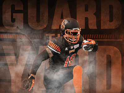 Spokane Empire 2017 Schedule Poster Series branding football poster print spokane empire