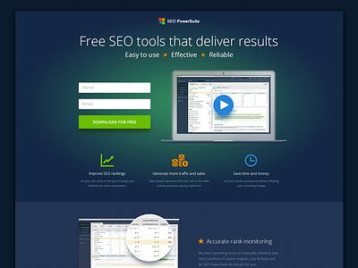 Landing Page design landing page seo web webdesign website