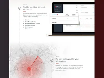 Preview of Upcoming How It Works Page app branding design monitor scan ui user interface web web design websites